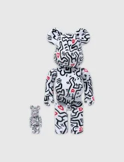 Medicom KEITH HARING 100% + 400% BE@RBRICK SET