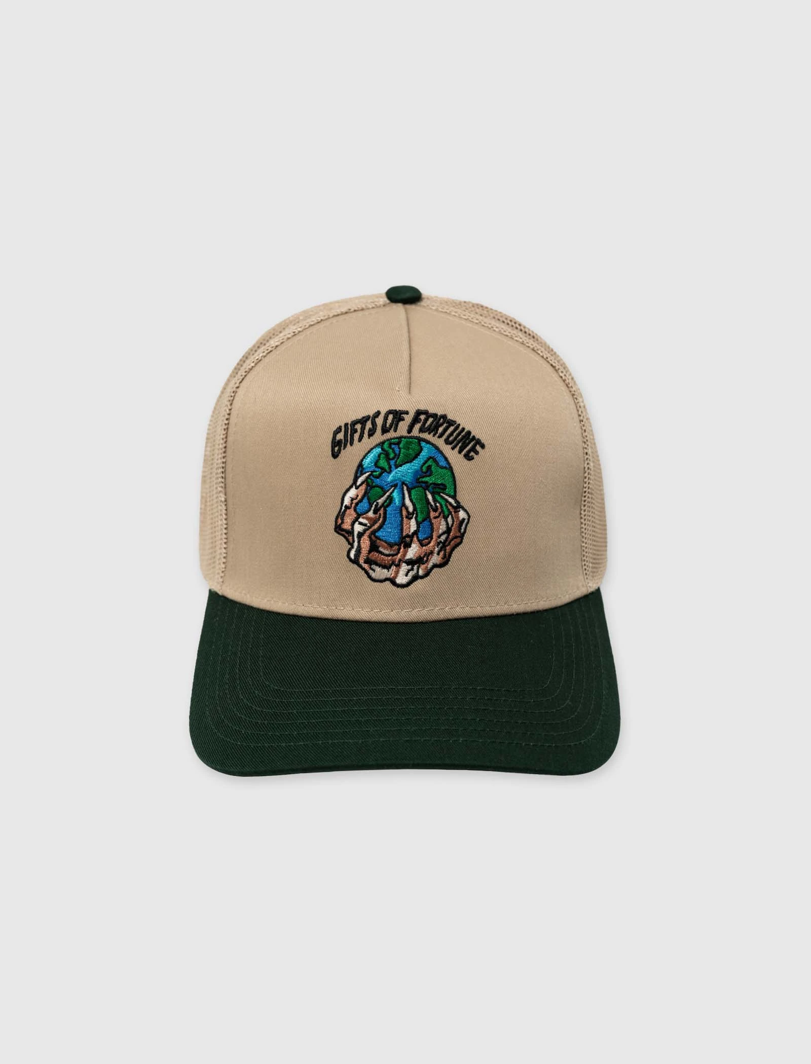 GIFTS OF FORTUNE WORLD IS YOURS TRUCKER HAT